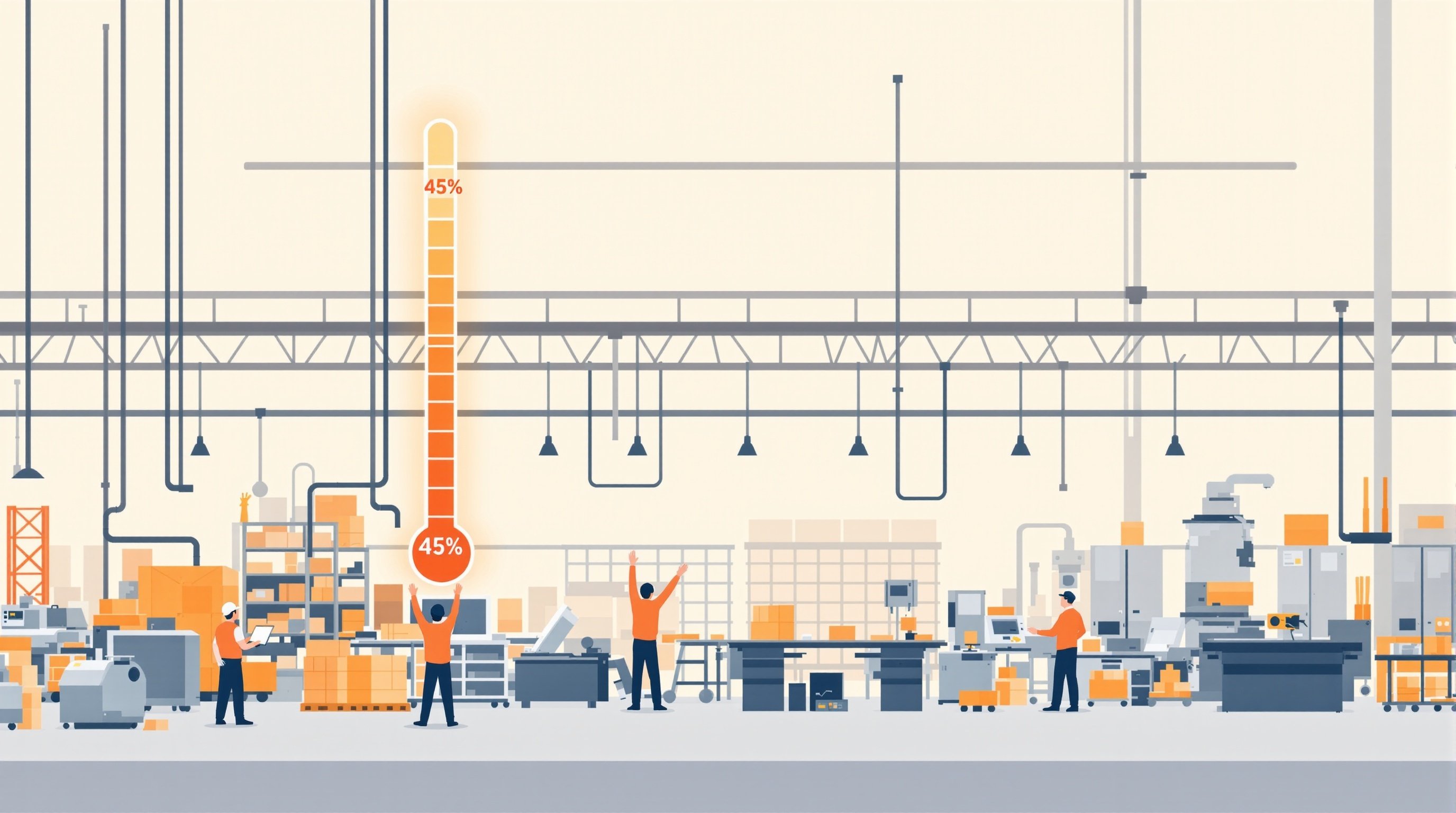 Why SME Factories Hit a 40–45% Efficiency Ceiling